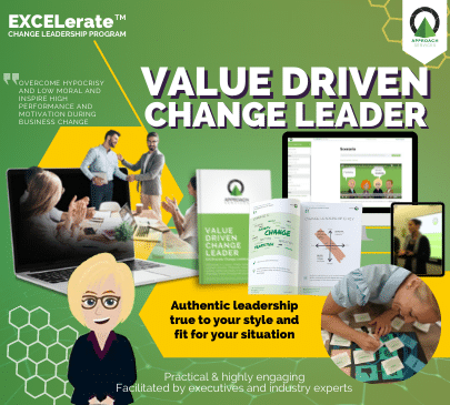 value driven change leader