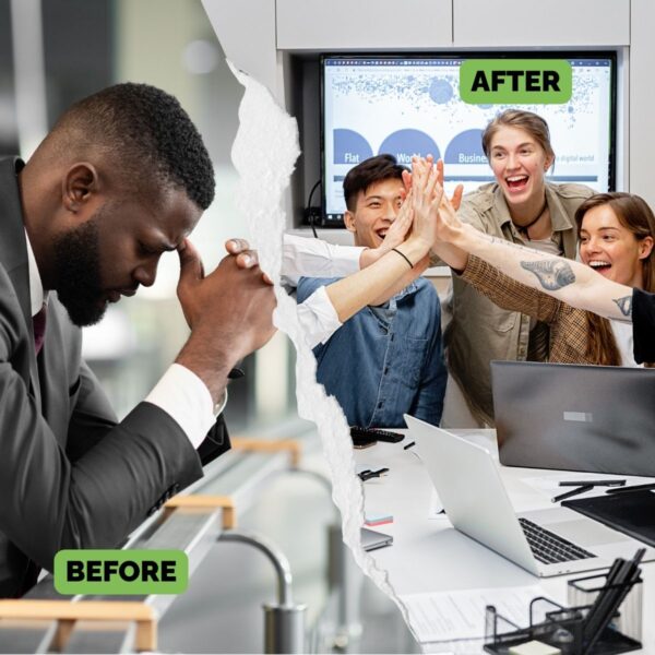 growth mindset training for business before and after