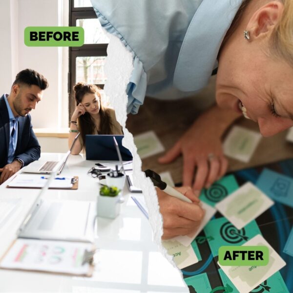 value cards board game before and after