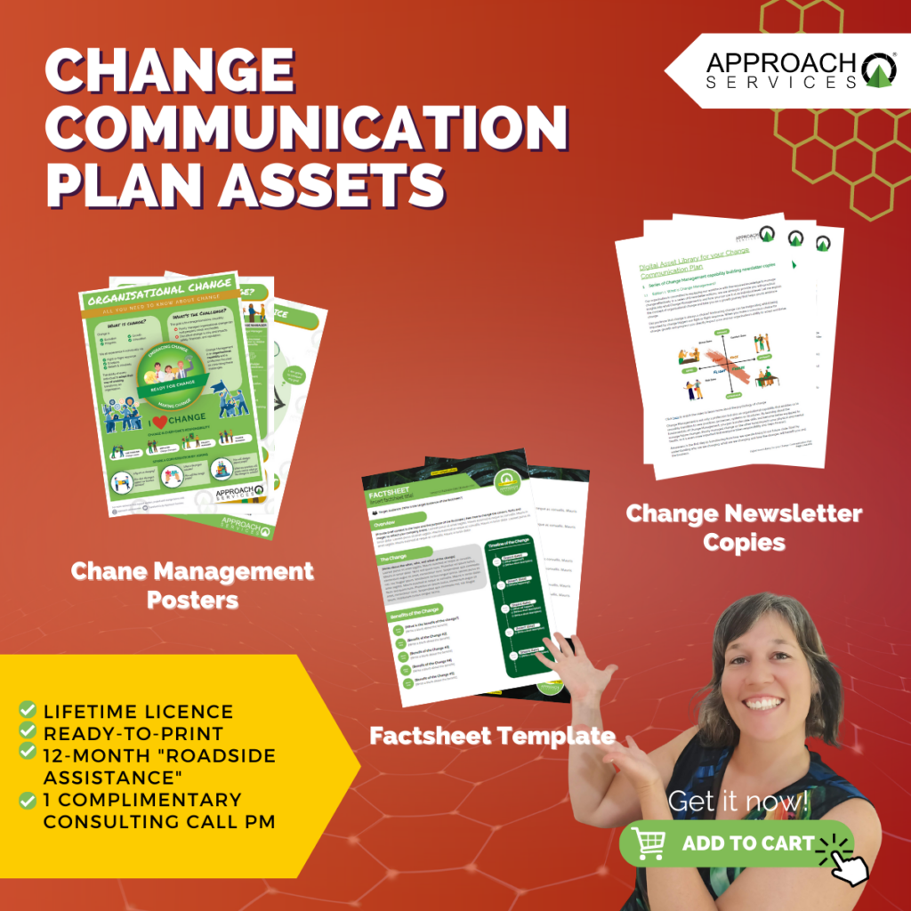 change, communication plan, digital asset