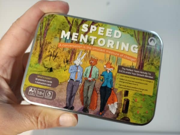 new speed mentoring cards