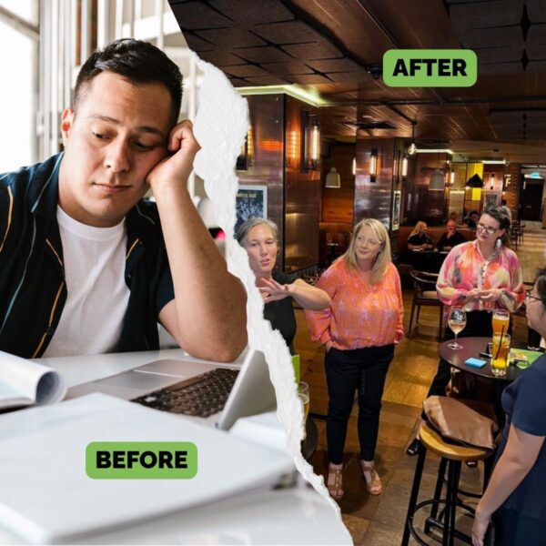 conversation starter before and after