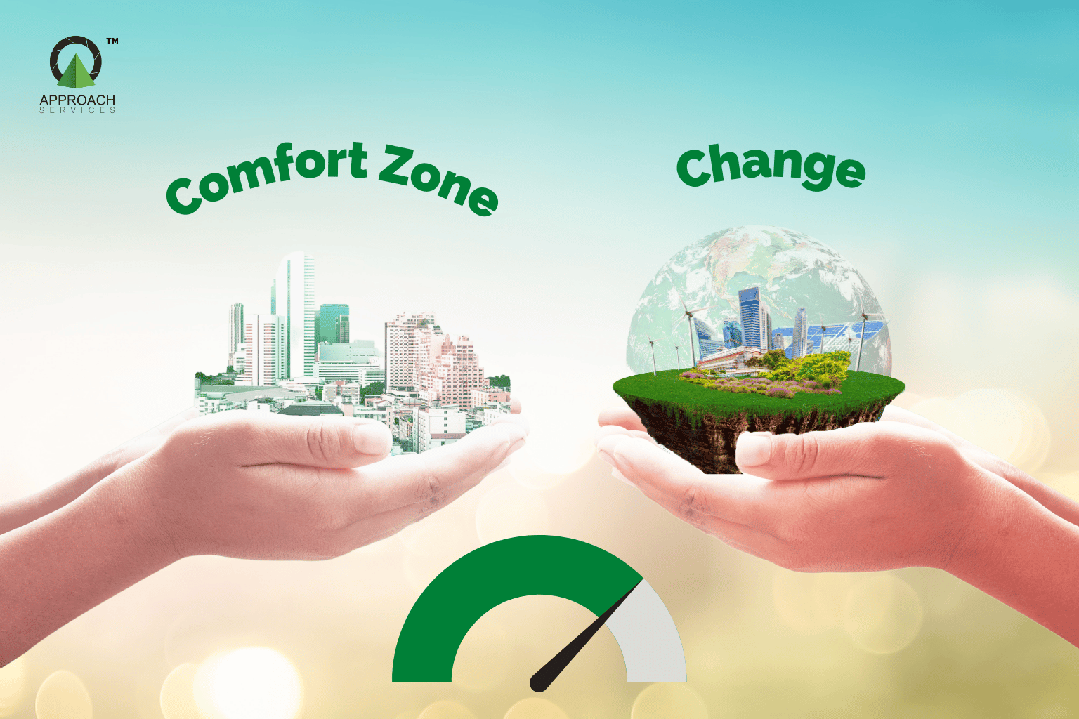 Change Champions are essential - Comfort Zone vs Change