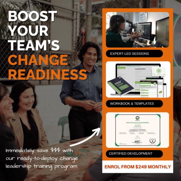 Change Leadership Program - Leadership Academy Content