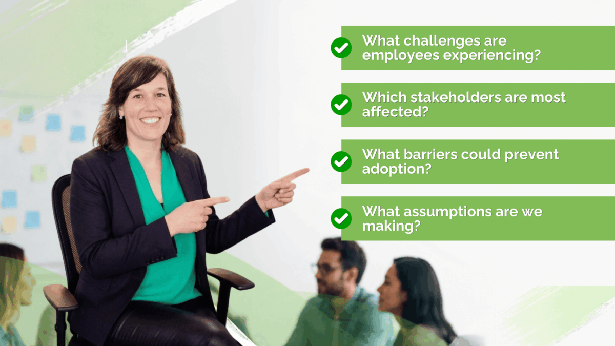 change manager - prompts