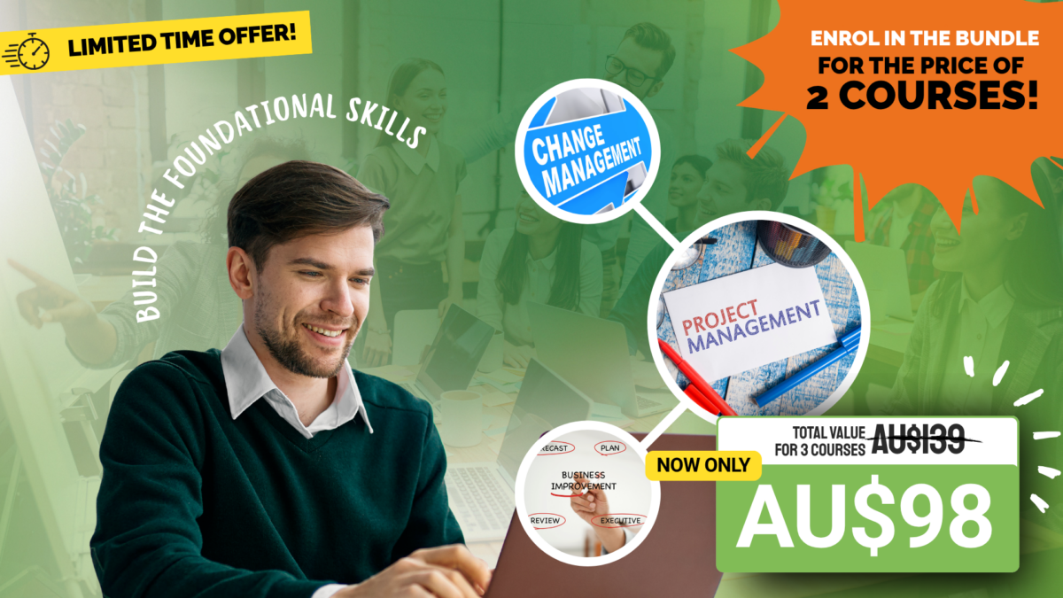 change manager academy bundle offer